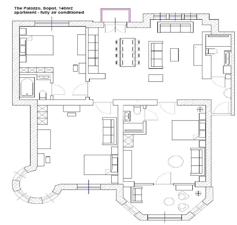 The Palazzo Apartment Sopot Poland